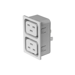3-151-447, Schurter IEC-Kaltgeräteeinbaudosen, 70°C, 4770 Serie
