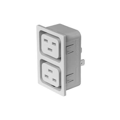 3-151-447, Schurter IEC-Kaltgeräteeinbaudosen, 70°C, 4770 Serie