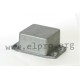 1590BF, Hammond Alu-Druckgussgehäuse, IP54, unbehandelt oder schwarz, mit Flansch, 1590 Serie 1590BF