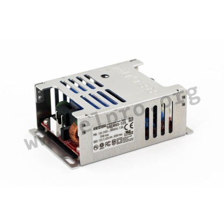 RACM65-12S, Recom AC/DC-Wandler, 65W, Metal Case, Medical, RACM65 Serie