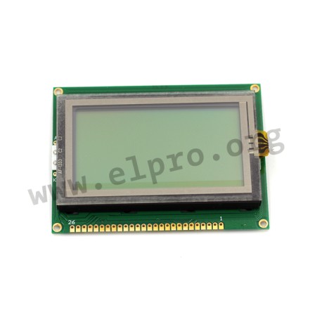 DEM128064ASYH-LY(A-TOUCH), Display Elektronik STN-LCD-Anzeigen, 128x64
