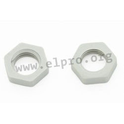 52080800, Bopla counternuts for screw connections, GM and MGM series
