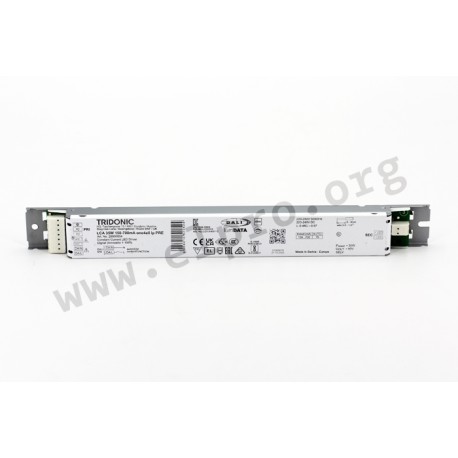 28000654, Tridonic LED power supplies, 35W, Dali-2 push-dimm, IP20, constant current, LCA 35W 150-700mA one4all lp PRE series