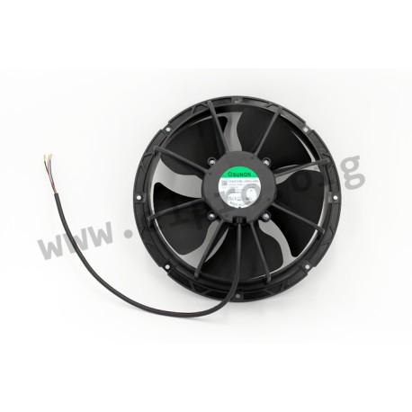 CF4207HBL-1000U-HB9, Sunon fans, Ø250x77,4mm, 230/115V AC, CF series