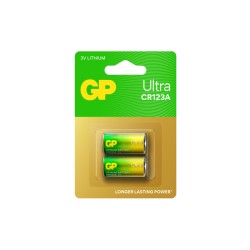 GPCR123AULT447C2, GP Batteries lithium manganese dioxide and lithium iron disulfide batteries, 1,5V/3V/9V, GPCR and GP07 series