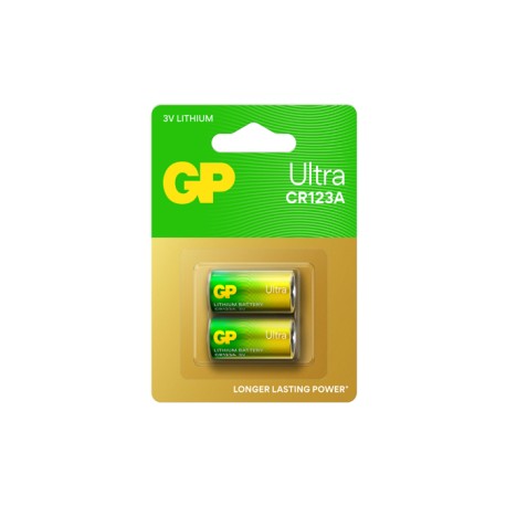 GPCR123AULT447C2, GP Batteries lithium manganese dioxide and lithium iron disulfide batteries, 1,5V/3V/9V, GPCR and GP07 series