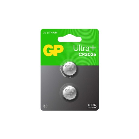 GPCR2025STD396C2, GP Batteries lithium manganese dioxide button cells, 3V, CR series