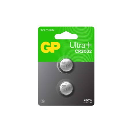GPCR2032STD389C2, GP Batteries lithium manganese dioxide button cells, 3V, CR series