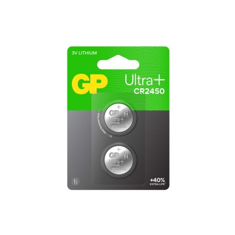 GPCR2450STD713C2, GP Batteries lithium manganese dioxide button cells, 3V, CR series