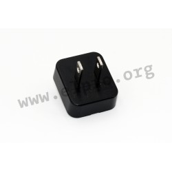 AC PLUG-US4, Mean Well input plugs, for NGE12/18/30/45/65/90 series
