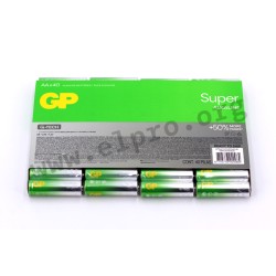 GPSUP15A984S40, GP Batteries alkaline manganese batteries, Super Alkaline series