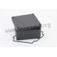 1590Z160BK, Hammond diecast aluminium enclosures, IP68, 1590Z series 1590Z160BK