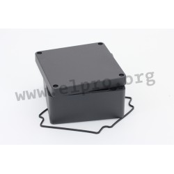 1590Z160BK, Hammond Alu-Druckgussgehäuse, IP68, 1590Z Serie