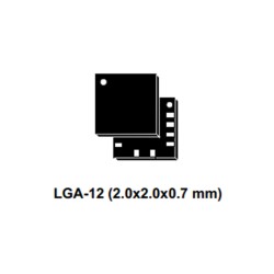 IIS2MDCTR, STMicroelectronics Magnetsensoren, LGA-12-Gehäuse, IIS2_ Serie
