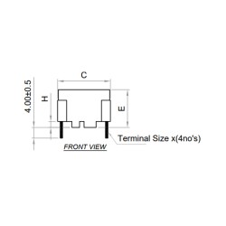 L01-2412, GT Induktivitäten, vergossen, L01-24XX Serie