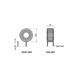 L01-1308, GT Induktivitäten, unvergossen, L01-13XX Serie