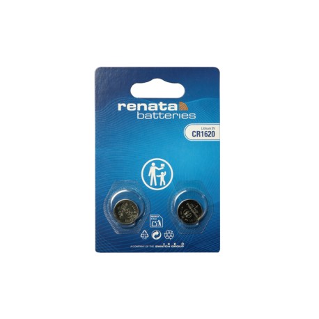 CR1620.SC2, GP Batteries Lithium-Mangandioxid-Knopfzellen, 3V, CR Serie