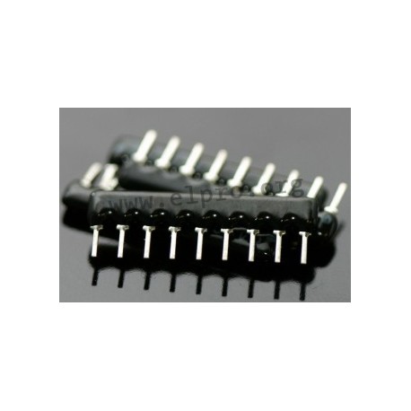 RNLA09G0332B0E, Widerstandsnetzwerke, 9 Pins/8 Widerstände, RA Serie
