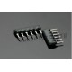 RNLB06G0821B0E, resistor networks, 6 pins,3 resistors, RA series NW 06-3 820 R RNLB06G0821B0E