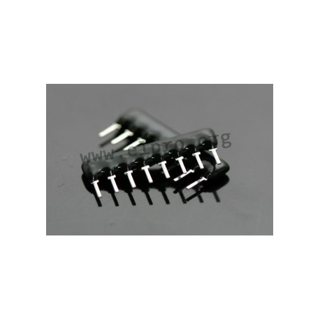 RNLB08G0105B0E, Widerstandsnetzwerke, 8 Pins/4 Widerstände, RA Serie