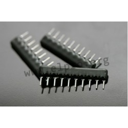 RNLB10G0682B0E, Widerstandsnetzwerke, 10 Pins/5 Widerstände, RA Serie