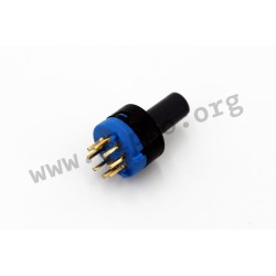RM105772BCB, CK Drehschalter, 7,7mm lange Achse, Printanschluss, RM Serie