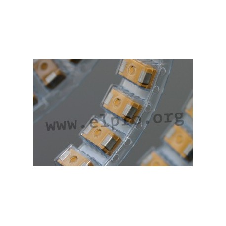 T495C106M020ZTE450, Kemet tantalum capacitors, SMD, low ESR, surge-current-proof, T495 series