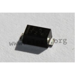 BZD27C110PWH, Taiwan Semiconductor Zenerdioden, 0,8 bis 1W, SMD, Sub-SMA-/SOD-123W-Gehäuse, BZD27C Serie