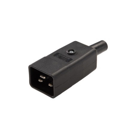 765/SW, Kaiser cold appliance plug, 70°C, straight, 765 series