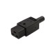 763/SW, Kaiser cold appliance plug, 70°C, straight, 763 series 763sw 763/SW