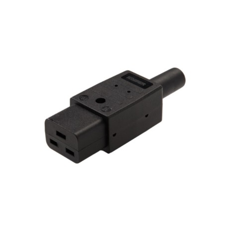763/SW, Kaiser cold appliance plug, 70°C, straight, 763 series