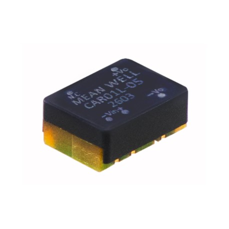 CAR01L-05, Mean Well DC/DC-Wandler-Module, 1W, ungeregelt, SMD, CAR01 Serie