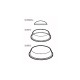 SJ5302, 3M device feet, self-adhesive, SJ series SJ 5302 SJ5302