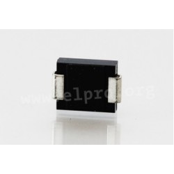 SMCJ9.0A, Taiwan Semiconductor Überspannungsschutzdioden, 1500W, SMD, glaspassiviert, SMCJ A Serie