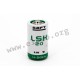 LSH20, Saft lithium thionyl chloride batteries, 3,6V, LS and LSH series LSH 20 LSH20
