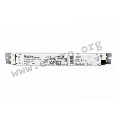 28003602, Tridonic LED power supplies, 55W, Dali-2 push-dimm, IP20, constant current, LC 55/350-1050/54 o4a NF h16 EXC4 series
