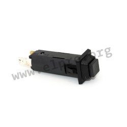1110-F21B-P1M1-6A, E-T-A circuit breakers, snap-in type, 1110 series
