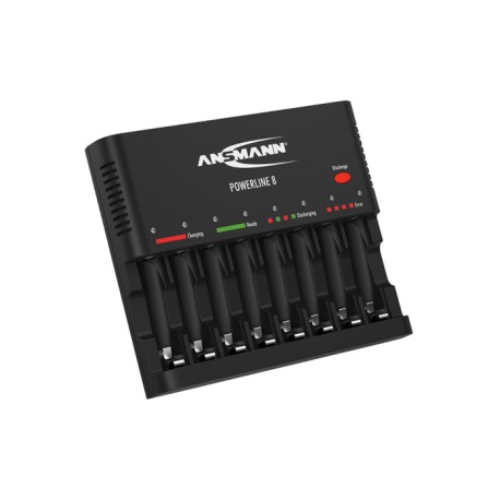1001-0006, Ansmann battery chargers, for NiMH and NiCd batteries, Powerline series