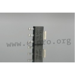 BCP53-10T1G, ON Semiconductor SMD small signal transistors, SOT223 housing, BCP series