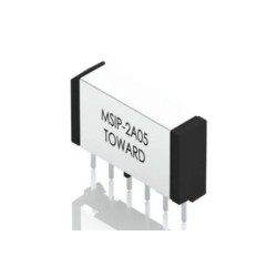 MSIP-2A05, Toward Technologies reed relays, THT, SPST-NO/DPST-NO, MSIP series