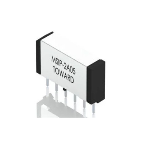 MSIP-2A05, Toward Technologies reed relays, THT, SPST-NO/DPST-NO, MSIP series