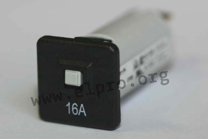 SCHURTER T9-611P-4A Geräteschutzschalter thermisch 4A 1-polig Snap-In 856790 