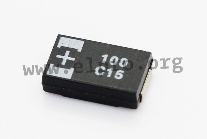 Panasonic polymer tantalum capacitors, SMD, Poscap, TQC series - elpro ...