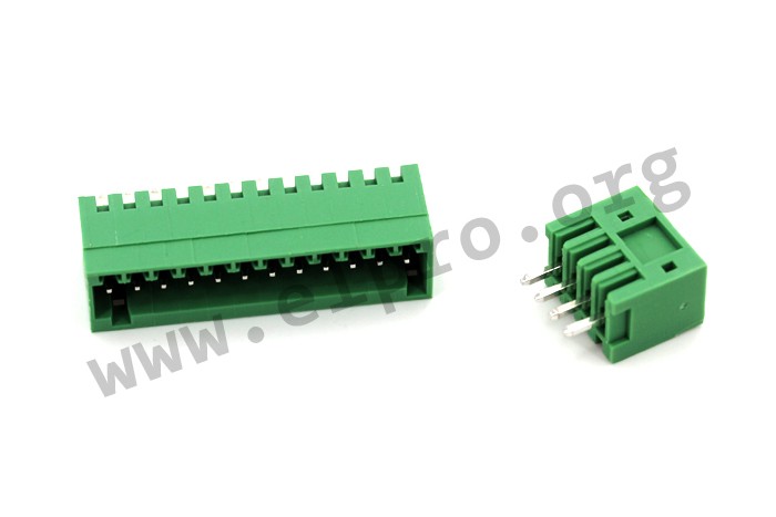 Degson box headers, pitch 2,5mm, 5A, 250V, 15EDGVC-2.5 series - elpro ...