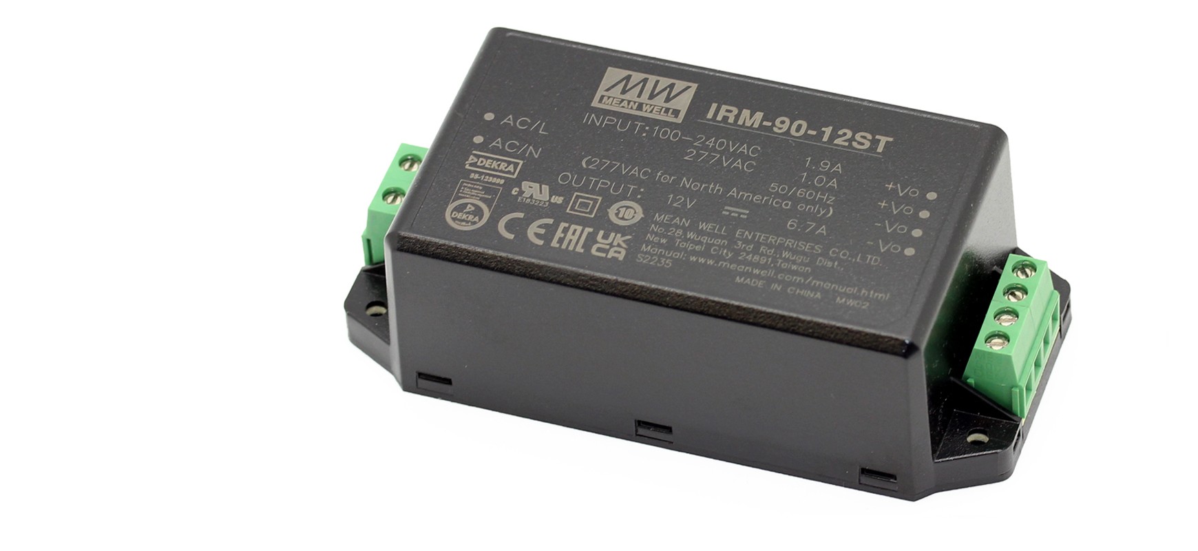 Mean Well AC/DC converter series IRM-90