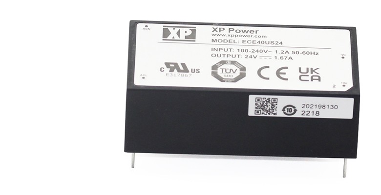 XP Power power supply series ECE40