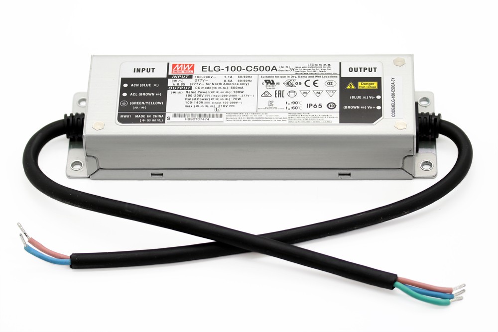 Mean Well LED-Netzteile der Serie ELG-100-C