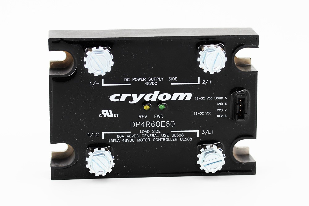 Crydom solid state relays, 20 to 60A, 48V, MOSFET output, DC voltage, DP series