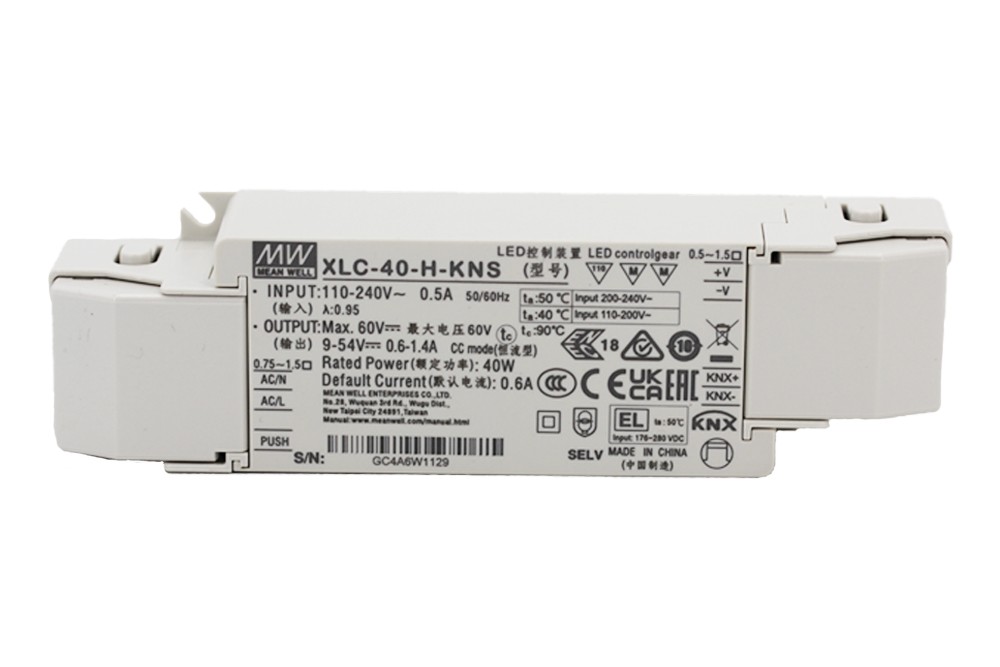 Mean Well LED power supplies series XLC-40-KN