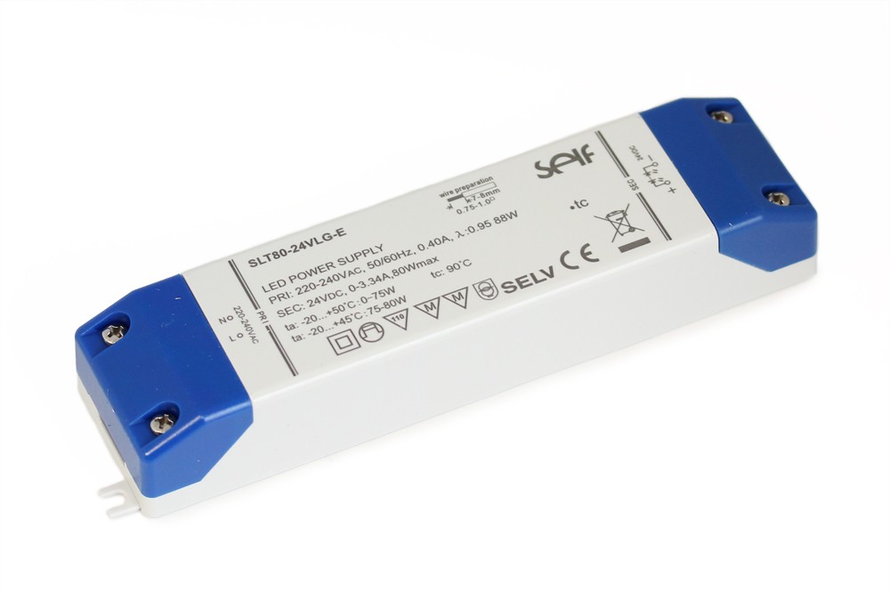 Self LED-Netzteile der Serie SLT80-24VLG-E